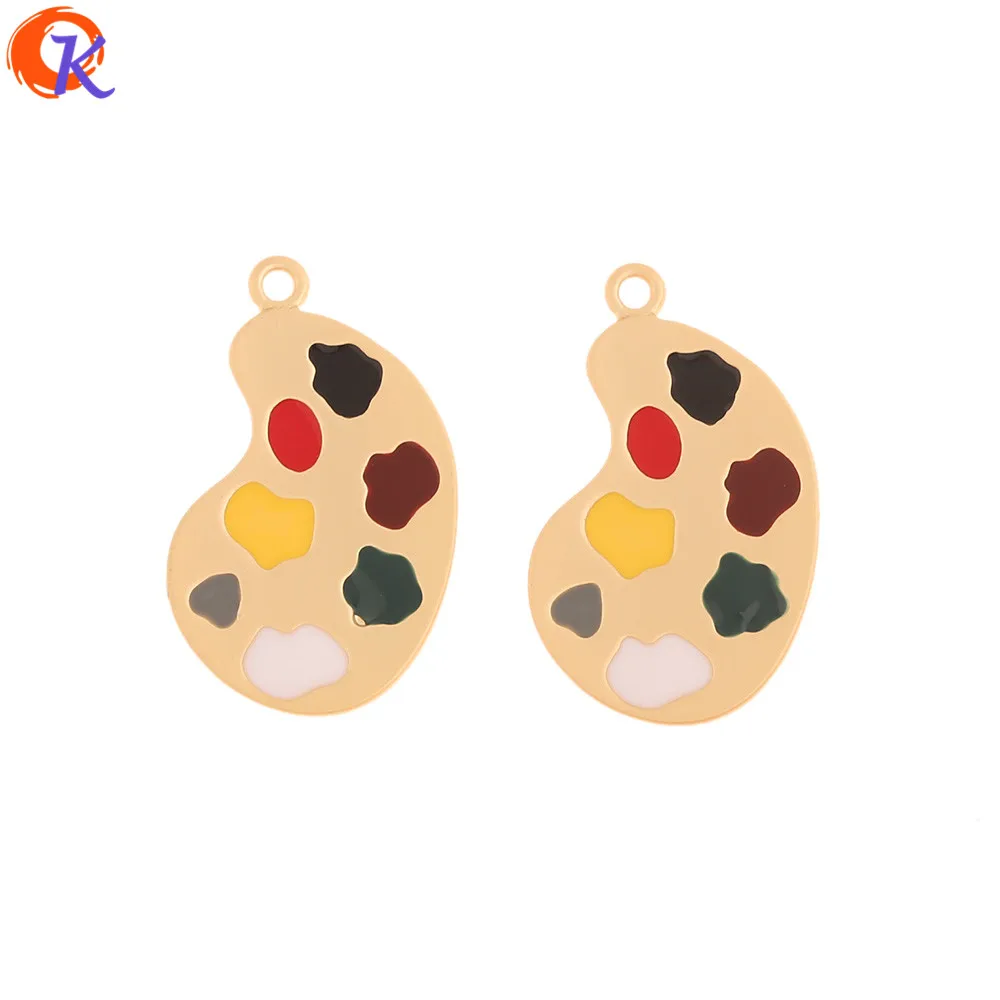 

Cordial Design 50Pcs 20*32MM Jewelry Accessories/Earrings Connectors/Hand Made/Matte Gold/DIY Making/Pendant/Earring Findings