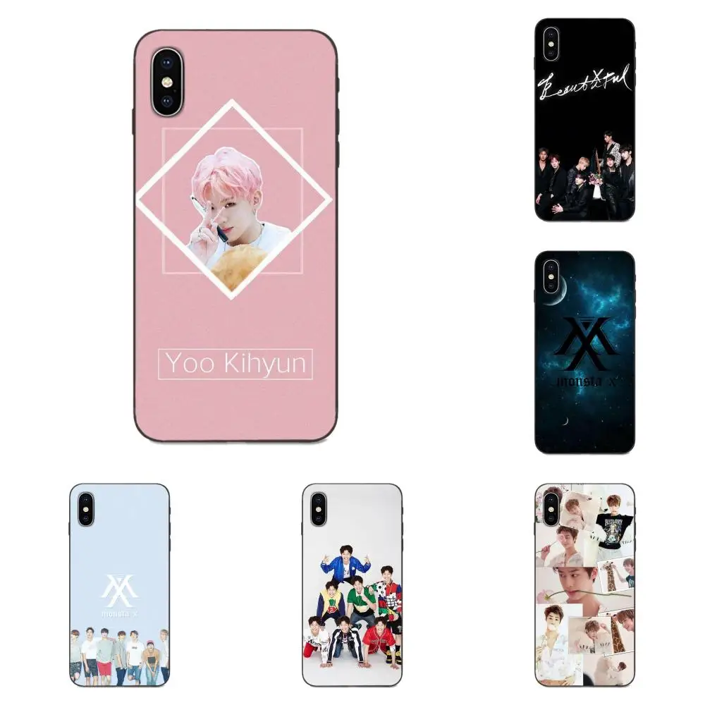 

For Xiaomi Mi Mix Max Note 2 2S 3 5X 6 6X 8 9 SE A1 A2 Lite Play Pro F1 Soft Silicone TPU Black Couple Protective Shell Monsta X