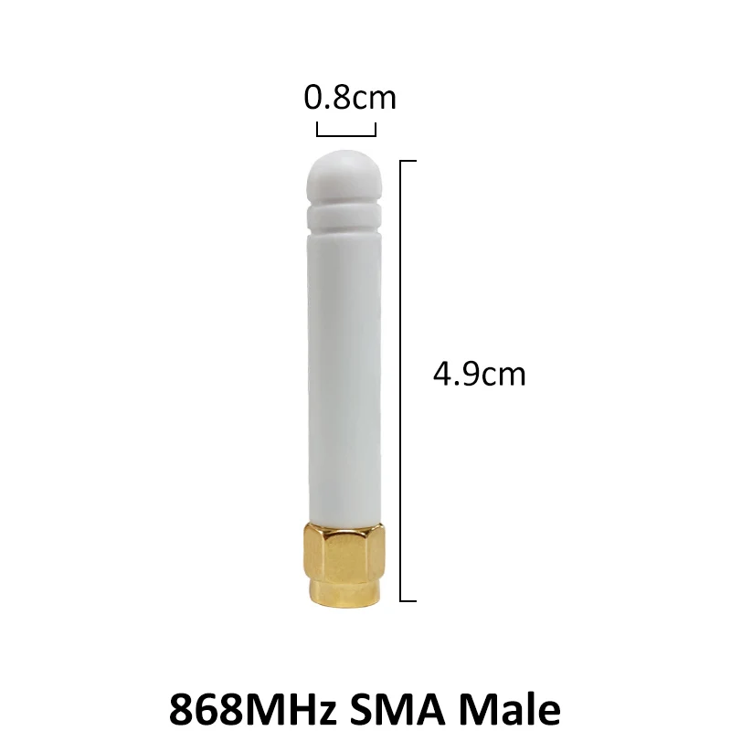 GRANDWISDOM 20pcs 868mhz antenna 2dbi sma male 915mhz lora antene module lorawan ipex 1 SMA female pigtail Extension Cable