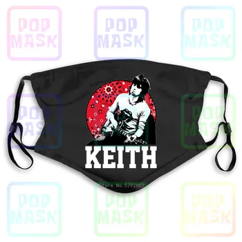 

Dust Mask with Filter Keith Richards Guitar The Stones Unofficial Legend Adults Washable Reusable Mask