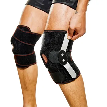 

Double Steel Kneepad Adjustable Cloth Kneepad Strong Support for Sports Riding MSU88