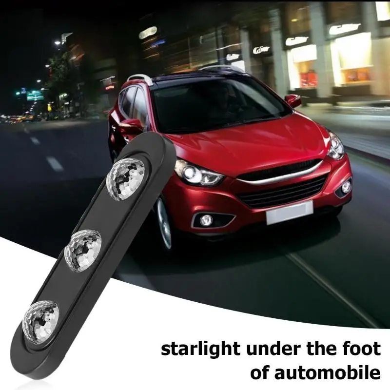 Hot Sale Decorative Lamp Multi-function Starry LED Car Floor Foot Lamp USB Auto Interior Decorative Atmosphere Lights