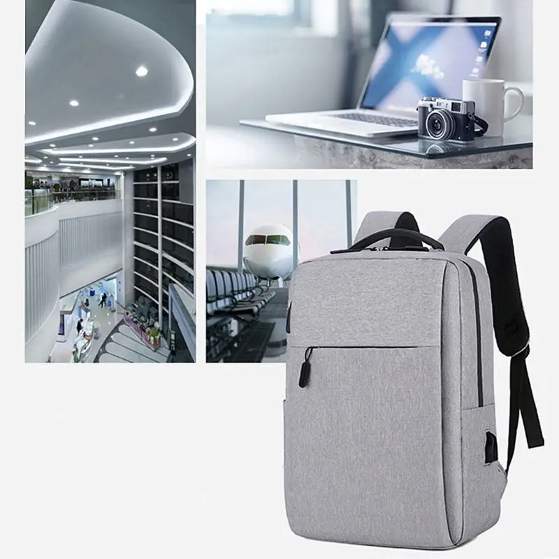 Anti-theft waterproof laptop backpack USB charging travel backpack unisex Notebook Bag Portable backpack