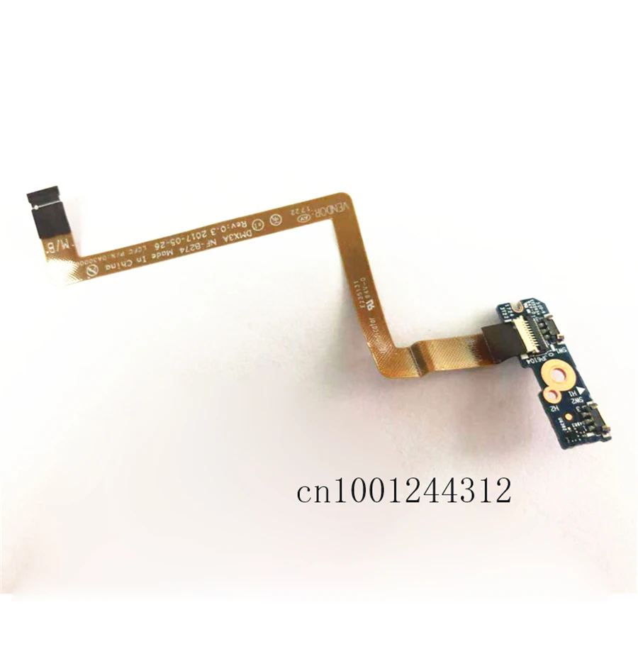 Для lenovo ThinkPad X1 Tablet 3rd Gen(тип 20KJ 20KK) Кнопка громкости с кабелем 01AY245 01AY255