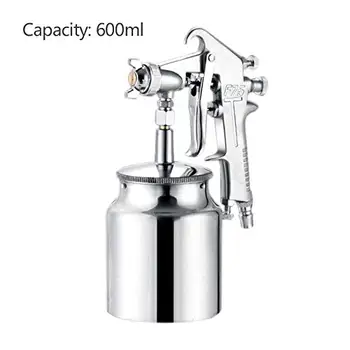 

New Car Sprayer F75 Air Brush Alloy Painting Paint Tool Pneumatic Furniture for Painting Car Pistola 600ml