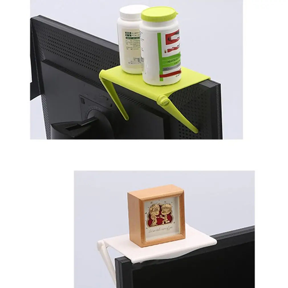 Регулируемый экран Верхняя полка дисплей компьютерный монитор тв хранения