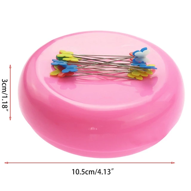 2024 New Round Magnetic Pin Cushion Practical Magnetic Pins