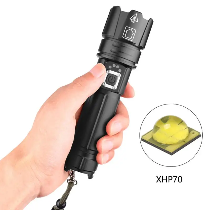 

LED Flashlight Outdoor Camping Ultra Powerful Nightlighting Torch, 3800LM Rechargeable Led Portable Flashlight Camping Hunting