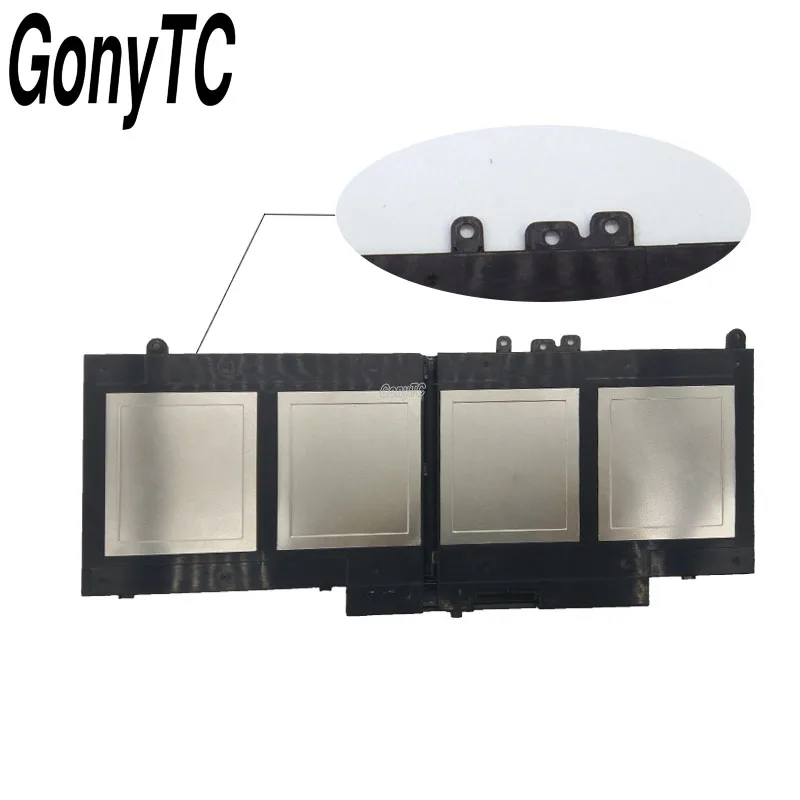 Оригинальный аккумулятор GONYTC 7 6 в 62 Втч для ноутбука 6MT4T Dell Latitude E5450 E5470 E5550 E5570 7V69Y