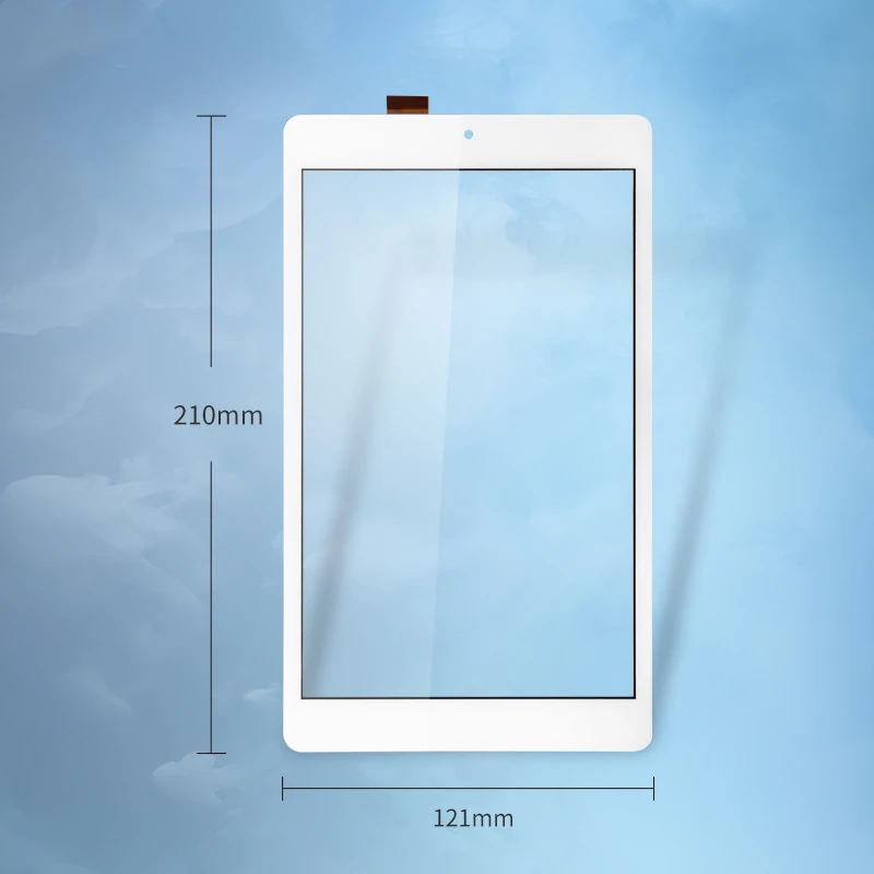 Teclast-tela Touch Capacitiva Polegadas Branca para Teclast P80 Pro Painel de Drive 80b18 - Imagem 4