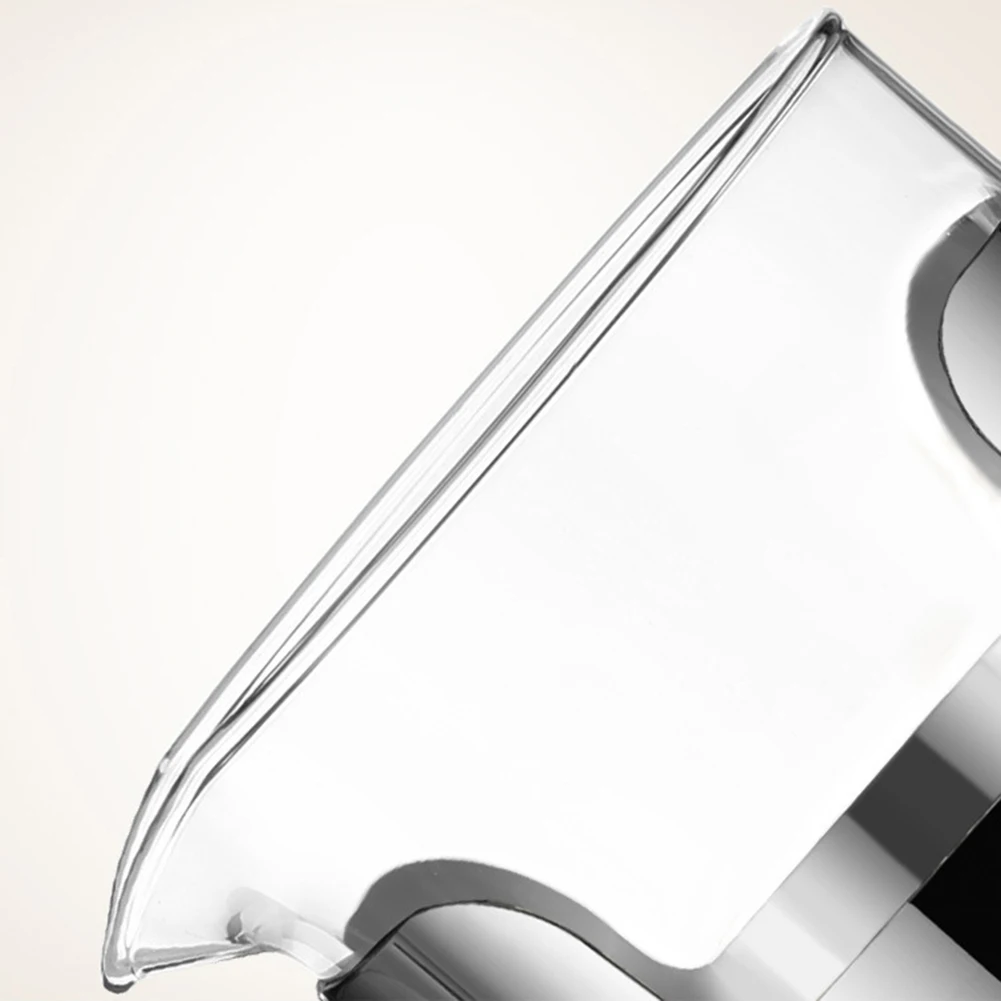 Горячая Распродажа 600/1000 мл термостойкие боросиликатные стеклянные кофейные тройники, кружка для эспрессо, фильтры для кофе в горшках