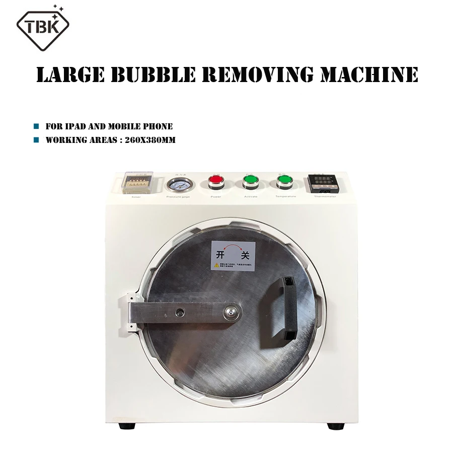 TBK 105 Smart Autoclave Bubble Remover, Inner Air Bubble Removing Machine  For Pad Pro 15inch LCD defoaming machine - AliExpress