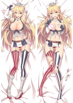 

Japan Anime Hugging Body Pillow Case Cover Kantai Collection KanColle Iowa 3D Sexy Girl Anime Pillowcases