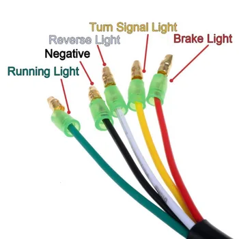 

20 LED Tail lights Stop Back Reverse Indicator Lamps Bulbs Parts Accessories 3W 2pcs