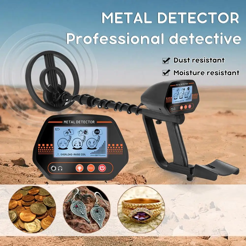 Md830 Portable Gold Underground Metal Detector High Sensitivity Digger