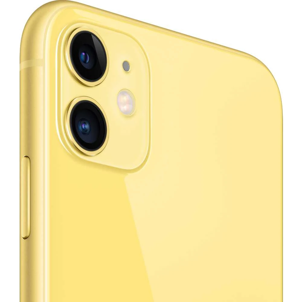 Смартфон Apple iPhone 11 MWM42RU/A 128Gb желтый 3G 4G 1Sim 6.1" IPS 828x1792 iOS 13 12Mpix 802.11ax