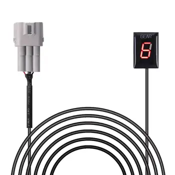 

Waterproof Motorcycle Gear Indicator Plug & Play LED Display for Suzuki GSX1400 SV650 SV1000 DL650 DL1000 VLR1800 VL1500 VZ800