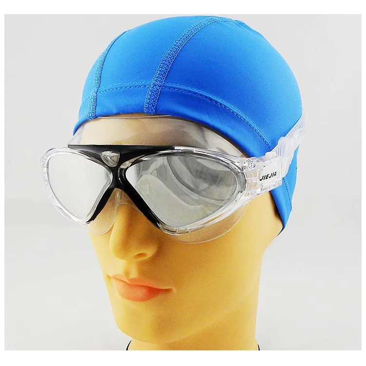 Gafas de agua para hombre y mujer, lentes de natación con cinturón de  silicona, lentes grandes subacuáticas, antivaho, impermeables, ópticas  deportivas, nuevas - AliExpress