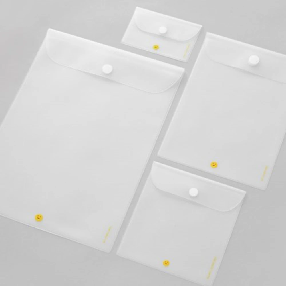 A4/A5 File Storage Document Folder Protective Transparent Bag School SupplieVE