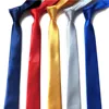 Solid Color Plain Satin Men's Tie Necktie Skinny Classic Necktie Wedding-Party LJ002 ► Photo 3/6
