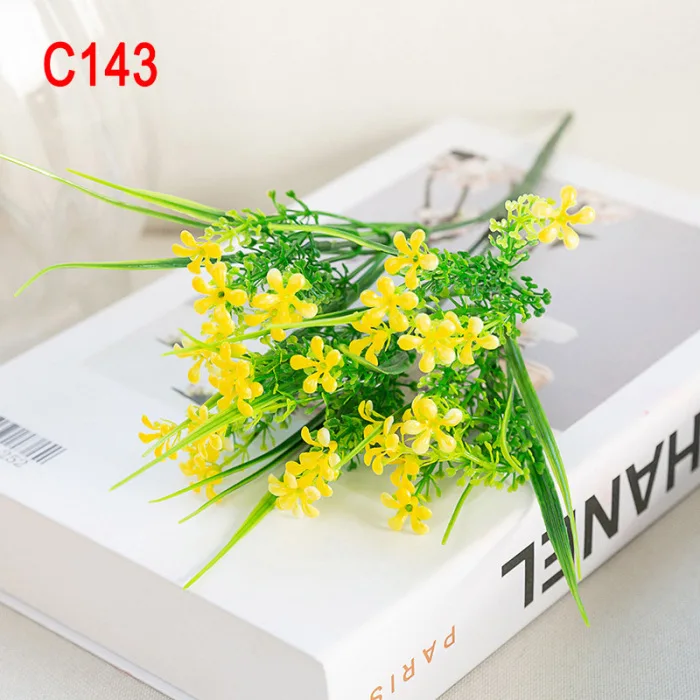 Artificial Plants Indoor Outdoor Fake Leaf Foliage Bush Home Office Garden Party Decor SNO88