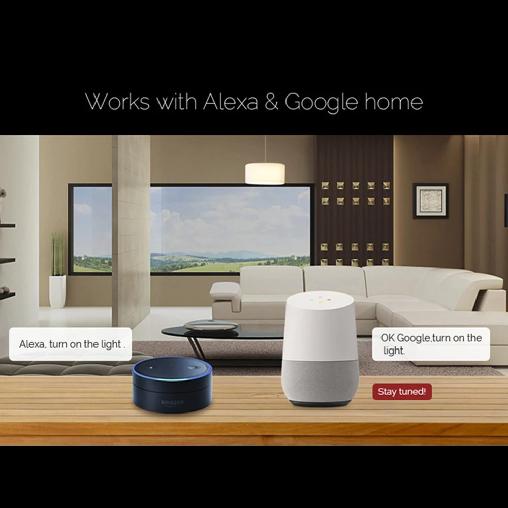 Умный WiFi свеча E14/E27 лампочки RGB поддержка Alexa/Google Голосовое управление 5 Вт Светодиодный домашние декоративные светильники спальни