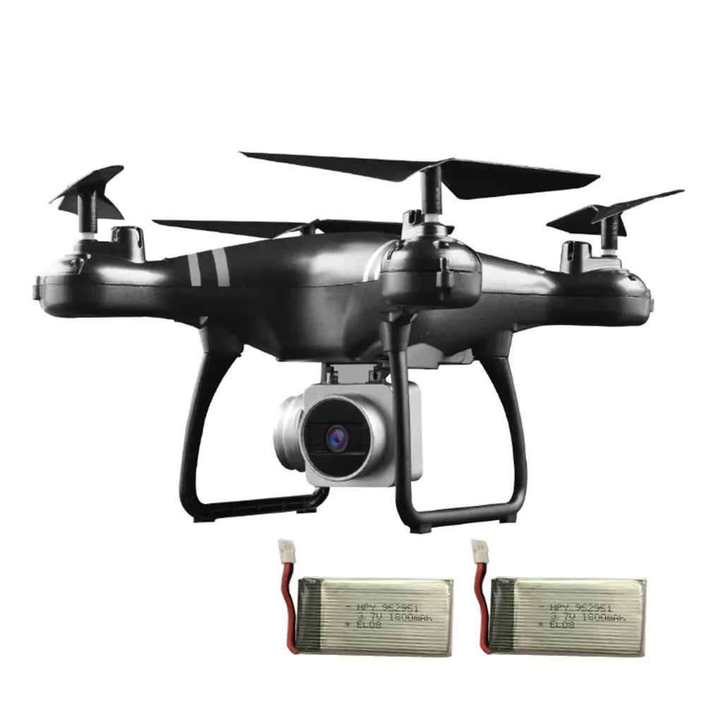 HJMAX детская игрушка RC Квадрокоптер дистанционное управление супер выносливость прочный HD камера Пластик Безголовый режим Дрон Простота управления Wi-Fi - Цвет: 2MP 2 Battery