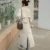 DEAT Тренчкот Женский элегантный Воротник Стойка С Поясом Pick Hip Solid Beige High Street 2021 New Autumn Fashion Coat TU159