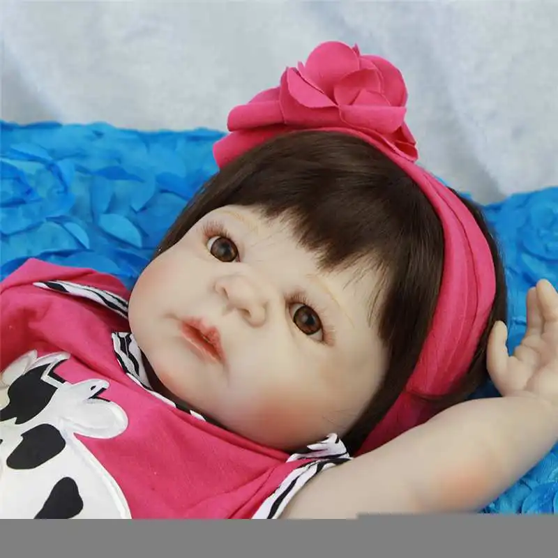 KEIUMI реалистичные 23 ''куклы Reborn Baby, игрушки, полностью виниловые куклы для девочек, 57 см, водонепроницаемые летние детские игрушки, подарки