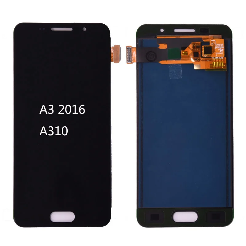 ЖК дисплей для Samsung Galaxy A3 2016 A310 lcd A310F A310H A310M A310Y сенсорный экран дигитайзер в сборе