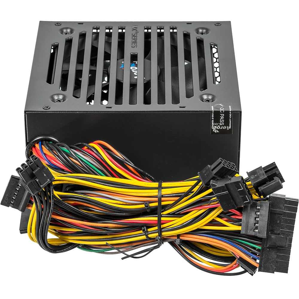 Блок питания Aerocool ATX 650W VX PLUS 650W(24+4+4pin) 120mm fan 3xSATA RTL