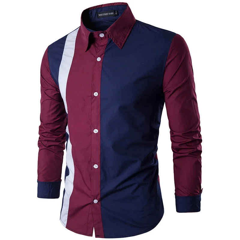 Zogaa 2019 New Spring Autumn Men Long Sleeve Shirt Cotton Business Office Men s Full Sleeve 4