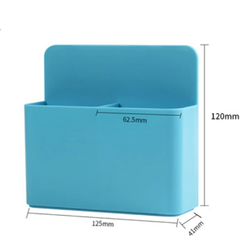 

Fridge Magnet Magnetic Storage Box Grid Rubber Plastic Organizer Bins Pens Pencil Cup Save Space Kitchen Storage Boxes