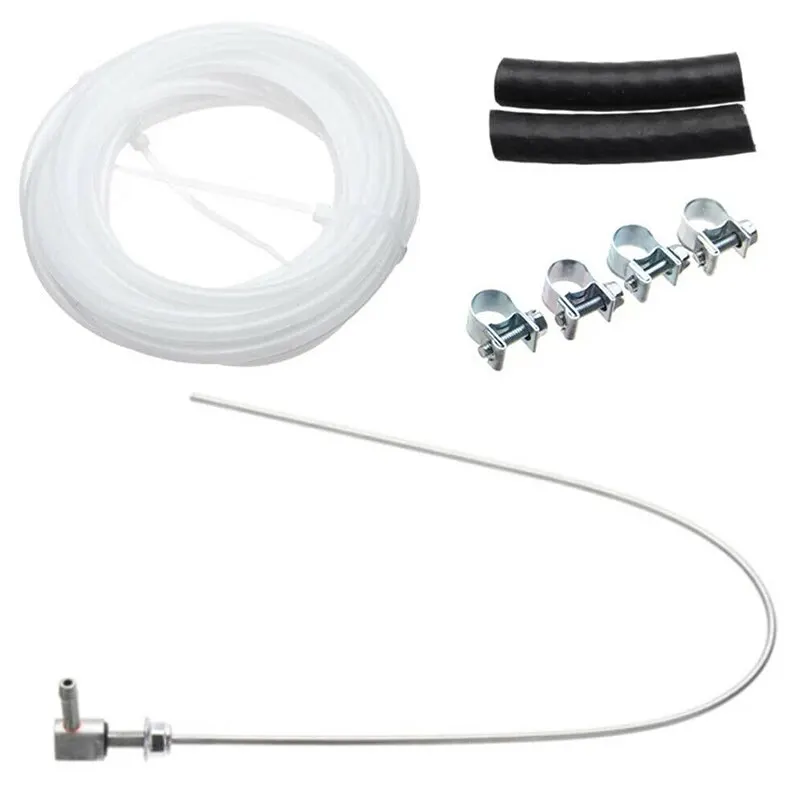 

1 Set Car Heater Fuel Stand Pipe 490mm Pick up Fuel Line Clip Hose Clamps Kit Car Fuel Supply System Parts