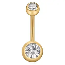 Уникальный циркониевый пирсинг пупка хирургические пупка Кольца пирсинг-серьги для пупка Кнопка Кольцо для женщин ювелирные изделия