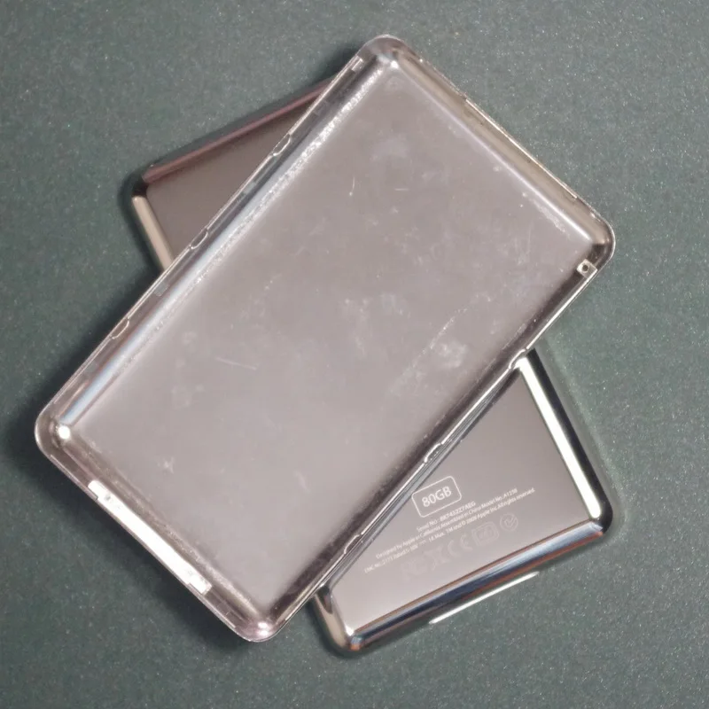 Custodia Posteriore Per Ipod Classic Video U2 30G 60G 80Gb 120Gb 160Gb Sottile (Spessore 10.5Mm) E Spessa (Spessore 13.5Mm)