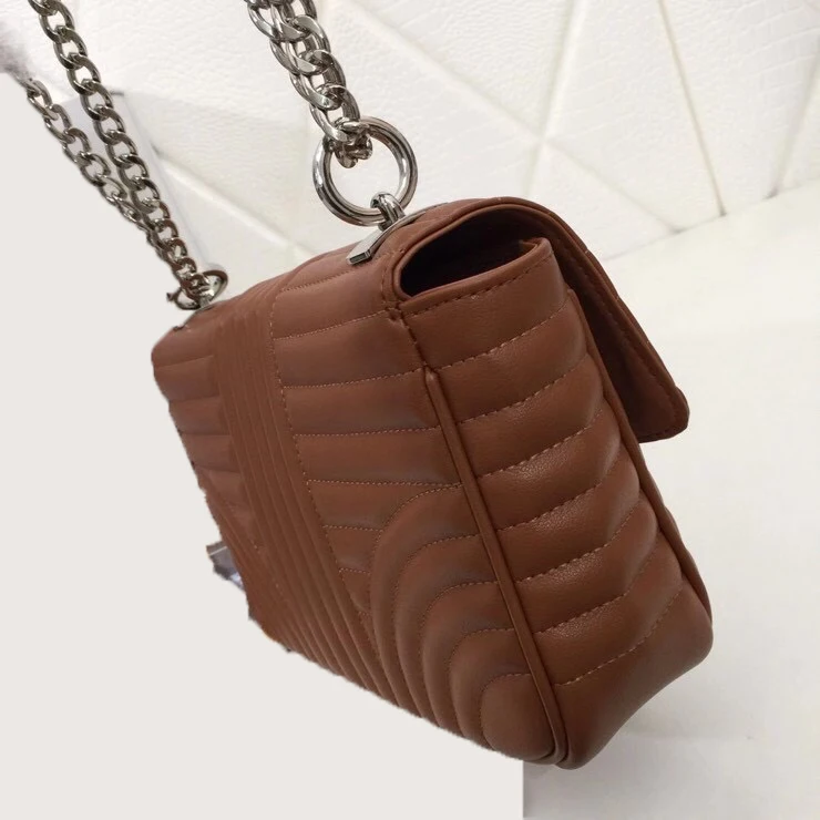 

free shipping 2020 the new style fashion and vintage genuine cow leather women one shoulder bag crossbody bag 3 color 26cm