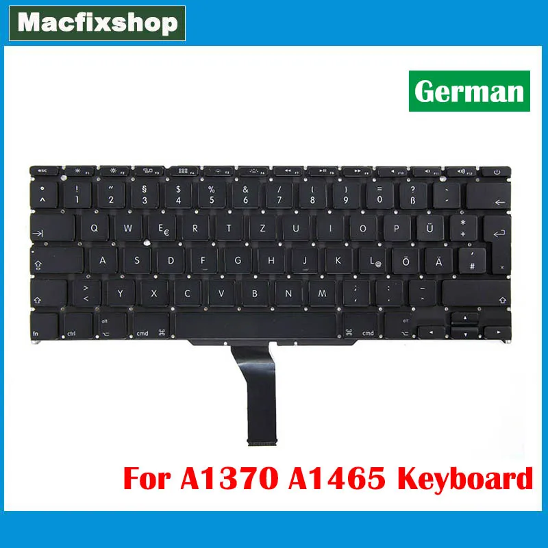 Laptop Tedesco Ge Ru A1465 A1370 Tastiera 2011 2012 2013 2014 2015 2016 2017 Per Macbook Air 11.6 Pollici A1370 A1465 Tastiera