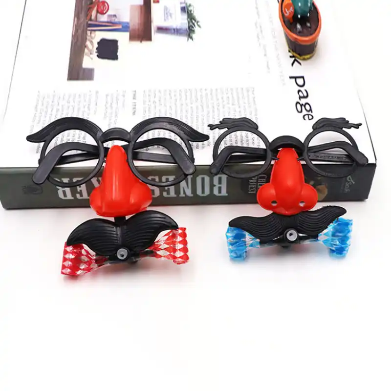 1pc ハロウィーン偽マスクメガネトリックおもちゃメガネ吹いひげメガネビッグ鼻おかしいおもちゃパーティーゲームランダム色 パーティーゲーム Aliexpress