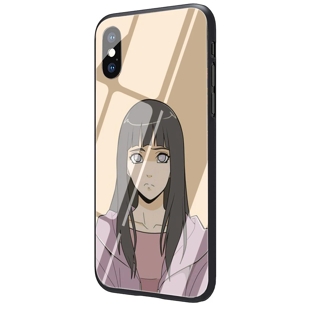 Наруто для женщин Хината Сакура закаленное стекло чехол для телефона iPhone 5 5S 6 6S Plus 7 8 Plus X XS XR 11 Pro Max - Цвет: G11