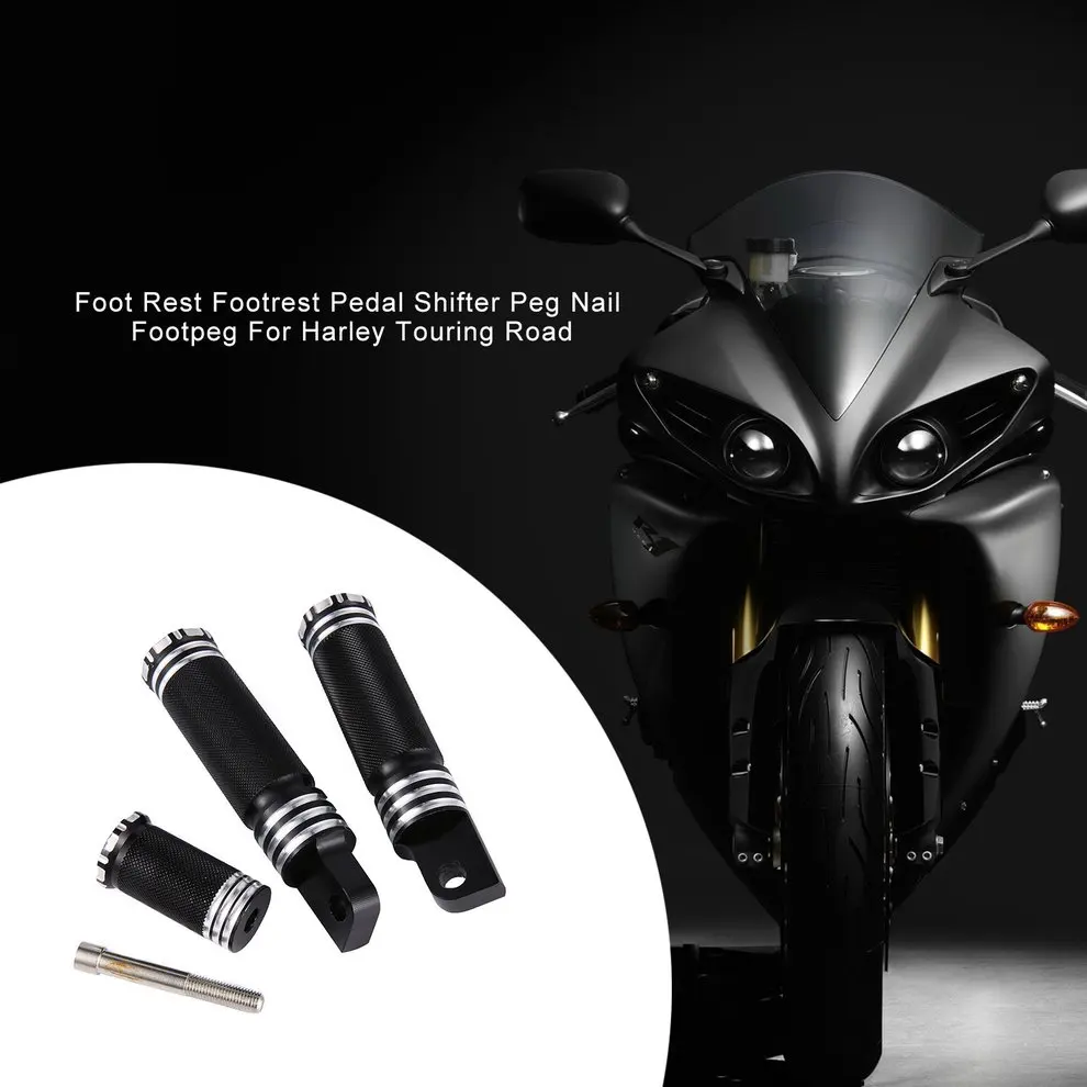 Подножка для ног, подножка для ног, ножка для ногтей, подножка для прогулок, Road King, Dyna, Fatboy, v-стержень, Softail Sportster, 883, 1200