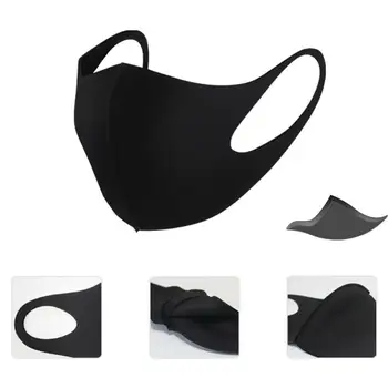 

Dust Mask Breathable Unisex Sponge Face Mask Reusable Anti Pollution Face Shield Wind Proof Mouth MaskNEW