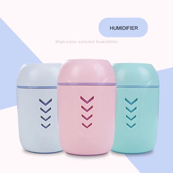 

Air Humidifier Mini Cooling Table Desktop Aroma Portable Essential Diffuser Air Cleaner Humidifier With LED Light USB