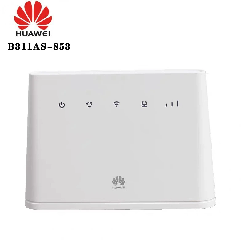 Stien Forfærdeligt boble HUAWEI Router B311AS 853 2.4G 150Mbps Wifi LTE CPE Mobile Router LAN Port  Support SIM card Portable Wireless Router WiFi Router|Modems| - AliExpress