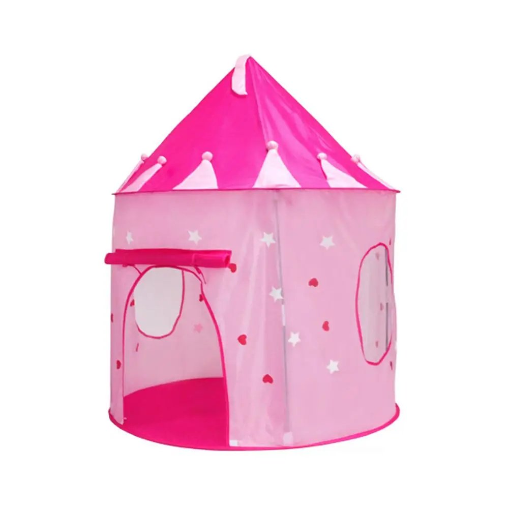 Kids Play Tents Girls Pink Princess Tent Playhouse Toddler Kids Castle