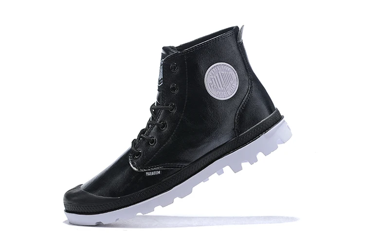 PALLADIUM Pampa одноцветное Ranger кроссовки TP Для мужчин высокие ботильоны удобные высококачественные повседневные мужские туфли на шнуровке Размеры; большие размеры 39-45