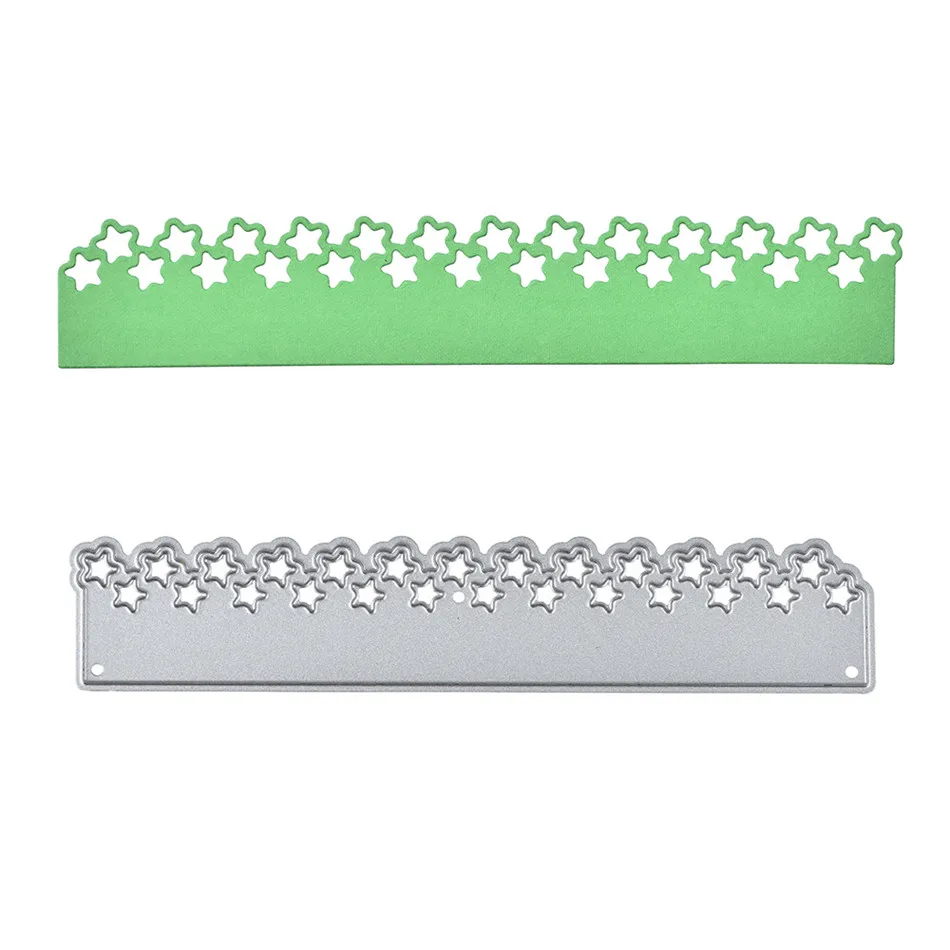 

Diyarts Star Border Metal Cutting Dies for Card Making Scrapbooking Dies Embossing Stencil Craft Frame Dies Lace Cutting Dies