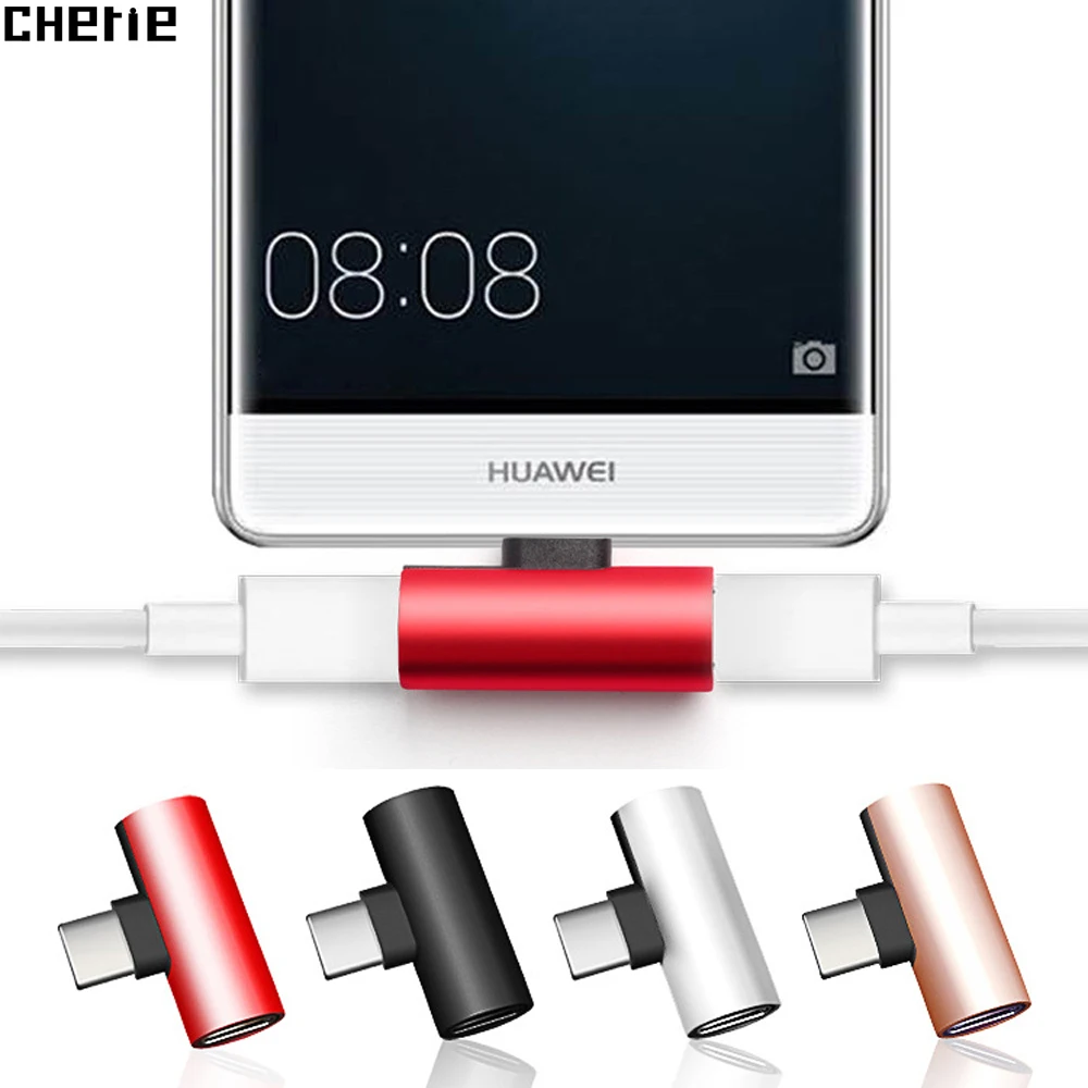 Chery Dual type C 2 в 1 USB адаптер для наушников huawei samsung Xiaomi Oneplus Jack аудио сплиттер Aux