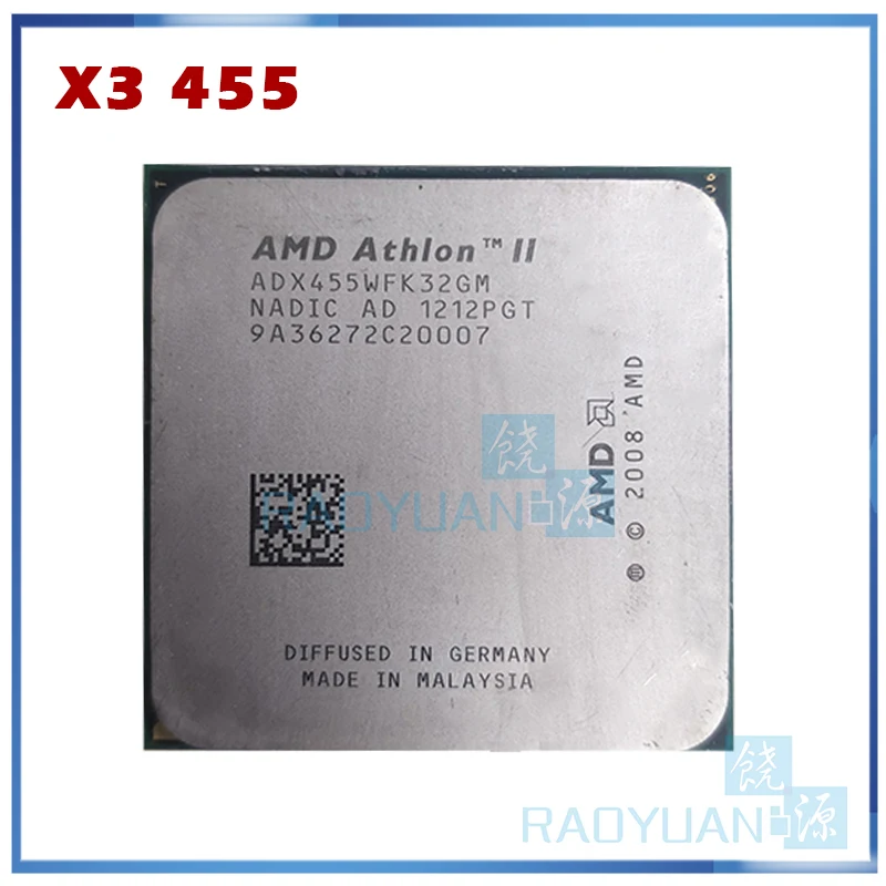 AMD Athlon II X3 455 X3-455 3 ГГц комплексный широкополосный канал передачи данных Core