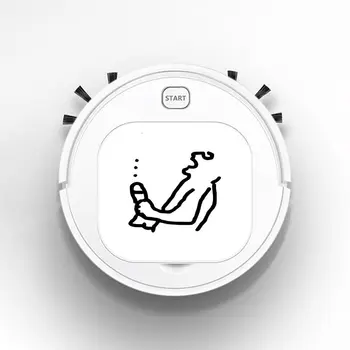 

Multifunctional Vacuum Cleaner Smart Dry Wet 1800Pa Home Floor Cleaner Rechargeable Sweeping Robot Jerking Off